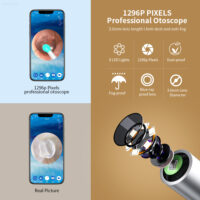 Smart Visual Ear Otoscope Endoscope Wax Removal Tool - Image 7